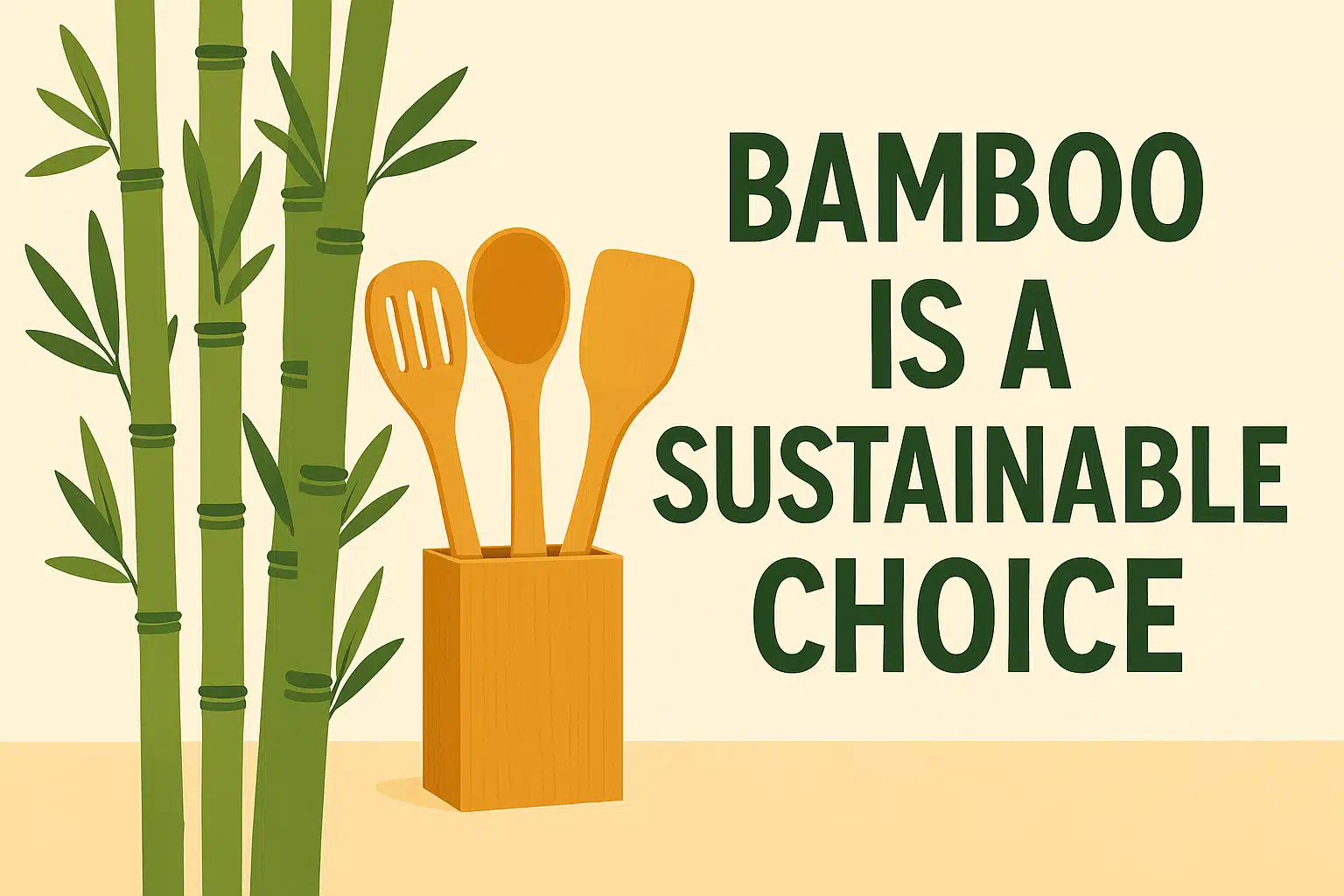 Bamboo Utensils: Smart, Sustainable Tools for Everyday Cooking Bamboo is a sustainable choice